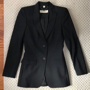 Burberry London Black Suit Jacket US Size 4